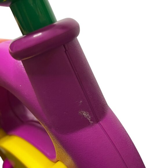 Playskool Rockin Radio Barney The Dinosaur Version Musical Vintage 1998 - Picture 4 of 13